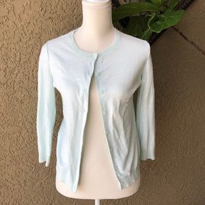 Pale Mint Green Lightweight Loft Cardigan